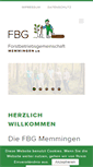 Mobile Screenshot of fbgmemmingen.de